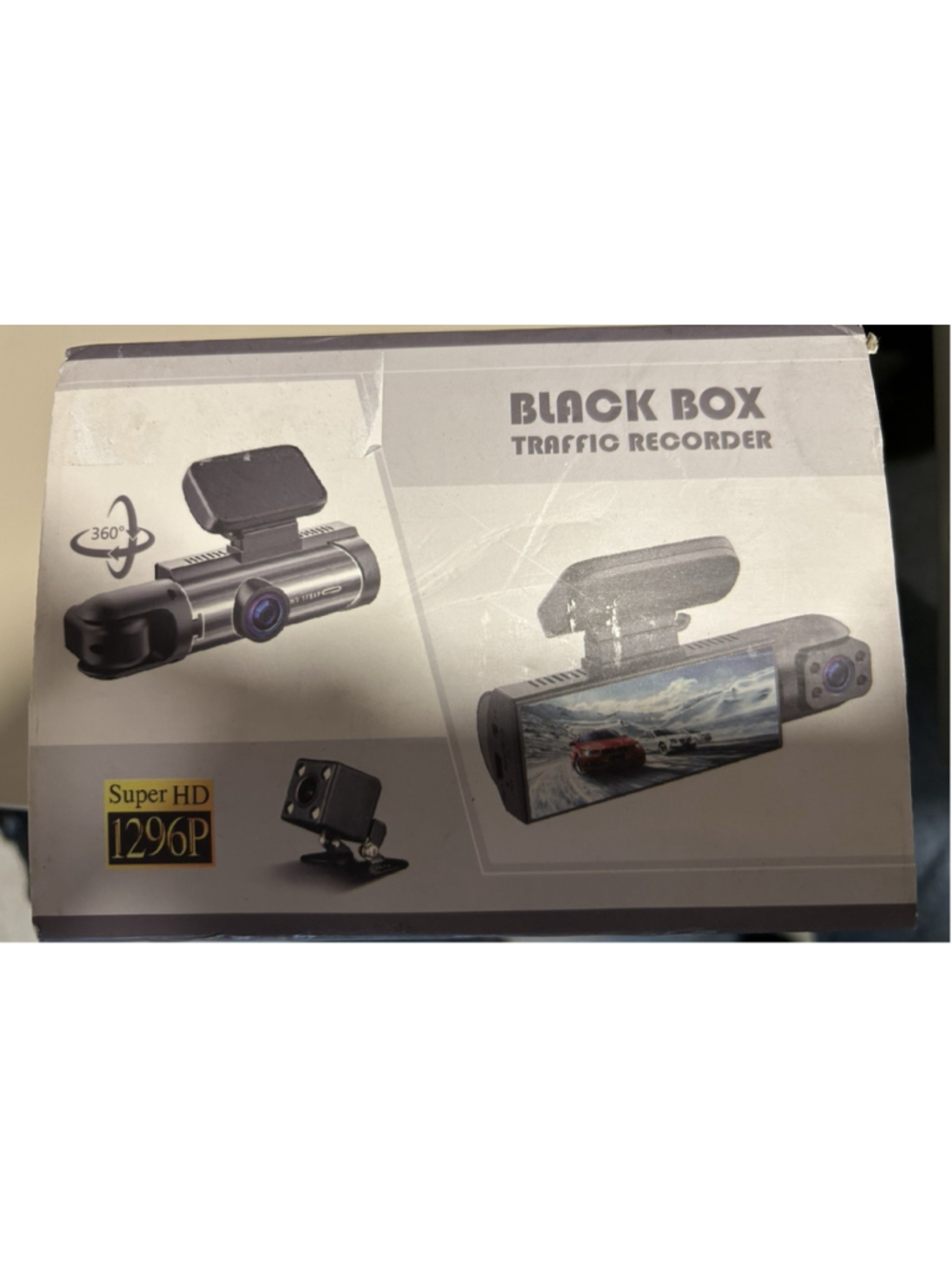 Black Box Traffic Recorder Super HD 1296P HD Camera and Video
